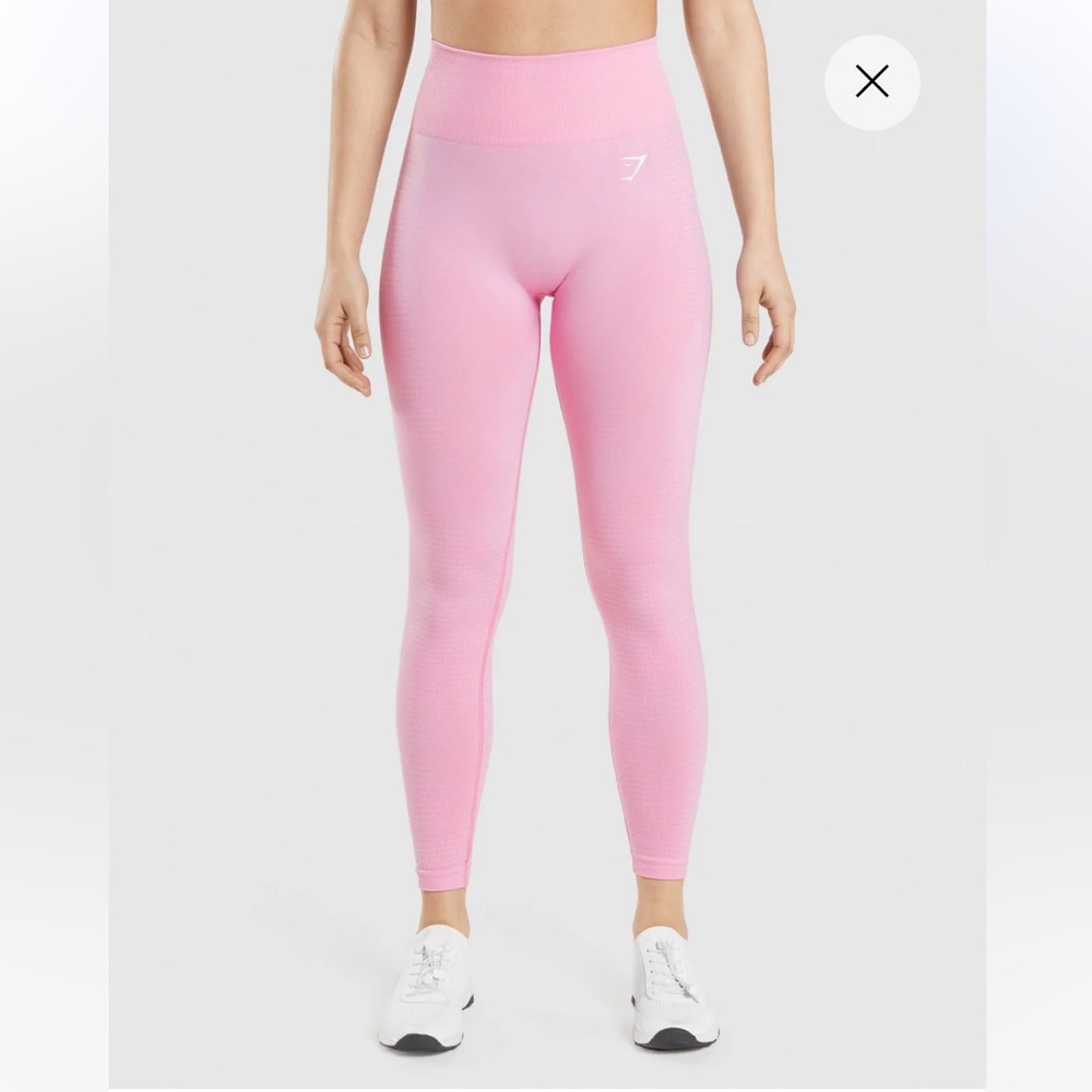 Gymshark Vital Seamless 2.0 Leggings 
Pink